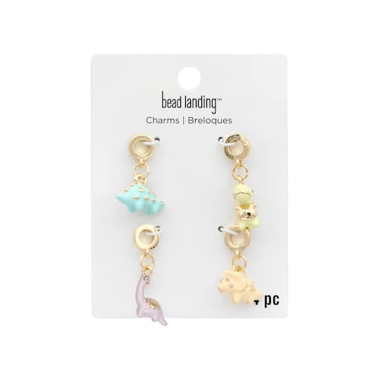 Dinosaur Slide-On Charm Set by Bead Landing™